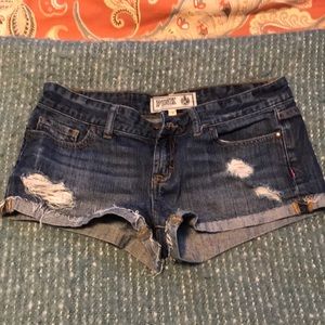 PINK by VS jeans shorts-4